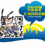 Logo Issy s'accelere - Jeu urbain numerique