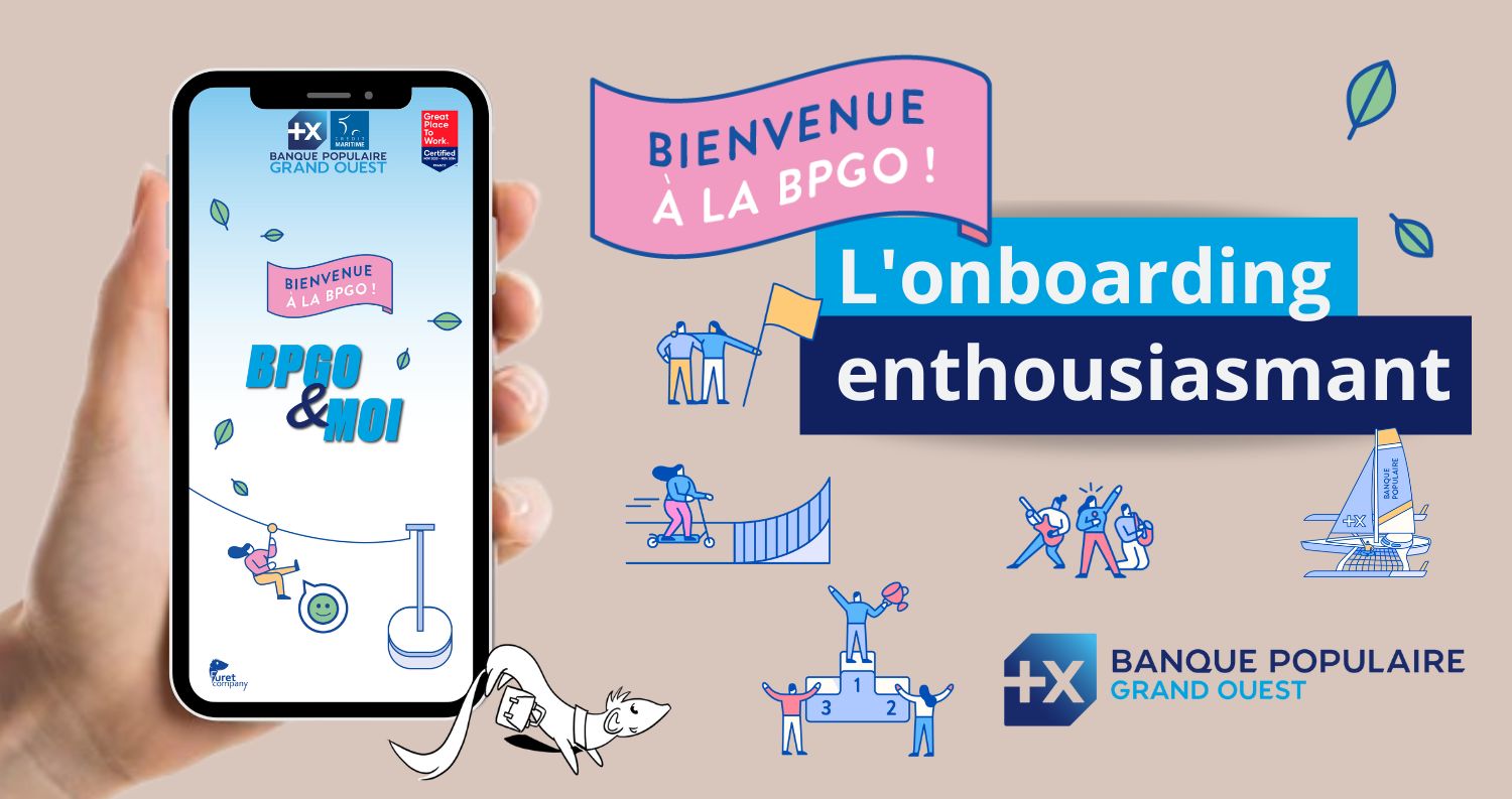 BPGO choisit une application mobile pour intégrer ses nouveaux arrivants