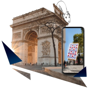 technos furet company - realite augmentee - arc de triomphe