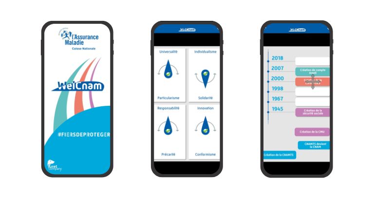welcnam application marque blanche onboarding cnam furet company