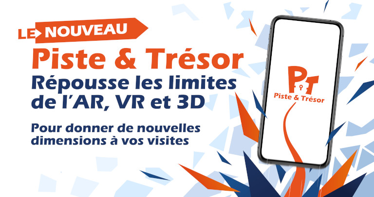 nouvelle application ludique 3D VR piste et tresor