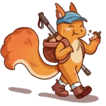 alistair mascotte guide terres de meuse ecureuil