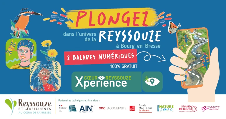 Application Coeur Reyssouze Experience du syndicat Reyssouze - tourisme Fluvestre fluvial